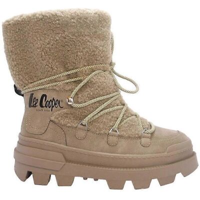 Lee Cooper Beigene Schneestiefel - Schuhe Lee Cooper Beigene Schneestiefel - Schuhe