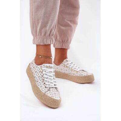 Lee Cooper LCW-25-08-3648L Bílé tenisky - Sneakers Lee Cooper LCW-25-08-3648L Bílé tenisky - Sneakers