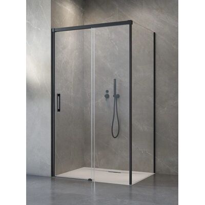 Radaway Idea Black Kds Kabina prysznicowa - Lewa - 100x100cm Radaway Idea Black Kds Kabina prysznicowa - Lewa - 100x100cm