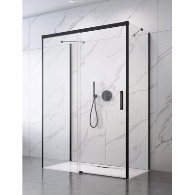 Radaway Idea Black Kdj+s Kabina prysznicowa - Lewa - 100x160 Radaway Idea Black Kdj+s Kabina prysznicowa - Lewa - 100x160
