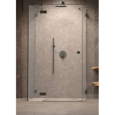 Radaway Essenza Pro GunMetal 3 Warianty - Kabina Prysznicowa Radaway Essenza Pro GunMetal 3 Warianty - Kabina Prysznicowa