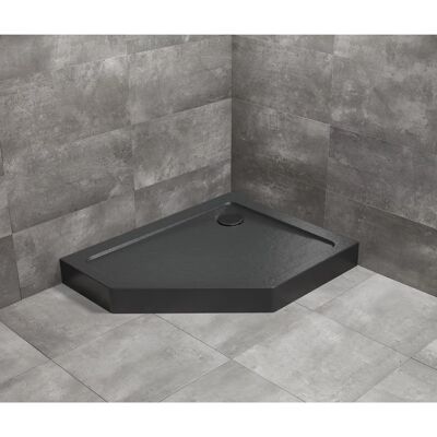 Radaway - Doros PT E Compact - 100x90 - Czarny - Brodzik prysznicowy Radaway - Doros PT E Compact - 100x90 - Czarny - Brodzik prysznicowy