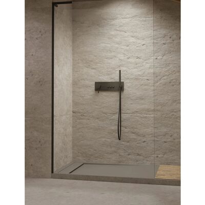 Radaway Modo SL Black II - 120x200 cm - lewa - Kabina Walk-in prysznicowa Radaway Modo SL Black II - 120x200 cm - lewa - Kabina Walk-in prysznicowa