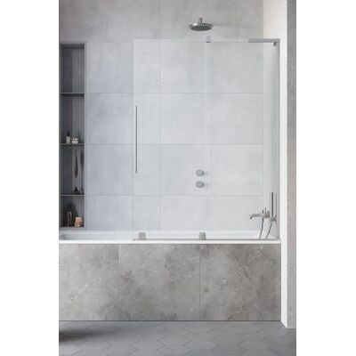 Radaway - Furo SL PND II - Brushed Nickel - 120 cm - Ścianka prysznicowa Radaway - Furo SL PND II - Brushed Nickel - 120 cm - Ścianka prysznicowa