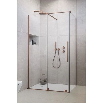 Radaway Furo Kdj Brushed Copper Kabina prysznicowa - Prostokątna, 160x100cm Radaway Furo Kdj Brushed Copper Kabina prysznicowa - Prostokątna, 160x100cm
