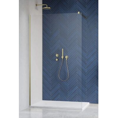 Radaway - Modo X Brushed Gold II - 55x200 - Wanna walk-in prysznic Radaway - Modo X Brushed Gold II - 55x200 - Wanna walk-in prysznic