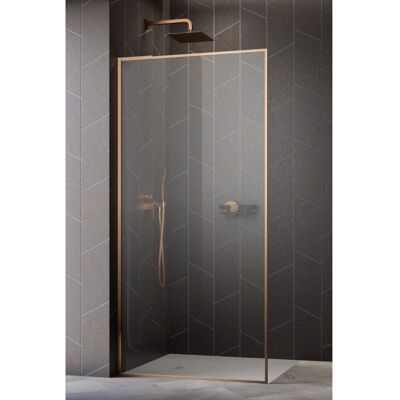 Radaway - Modo F SL II - Miedź II - 75x201,6 cm - Walk-in Radaway - Modo F SL II - Miedź II - 75x201,6 cm - Walk-in