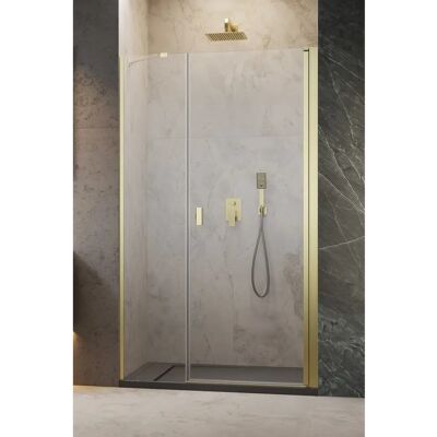Radaway Nes DWS Brushed Gold 120 cm Prawa Drzwi prysznicowe Radaway Nes DWS Brushed Gold 120 cm Prawa Drzwi prysznicowe