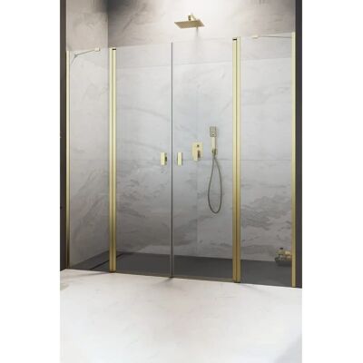 Radaway Nes DWD II Szczotkowane Złoto 160cm - Drzwi prysznicowe Radaway Nes DWD II Szczotkowane Złoto 160cm - Drzwi prysznicowe