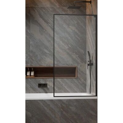 Radaway - Modo F SL - Brushed GunMetal - 90 cm - Prawa - Parawan prysznicowy Radaway - Modo F SL - Brushed GunMetal - 90 cm - Prawa - Parawan prysznicowy
