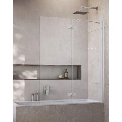 Radaway - Essenza Brushed Nickel PND II - Prawy - Parawan prysznicowy Radaway - Essenza Brushed Nickel PND II - Prawy - Parawan prysznicowy