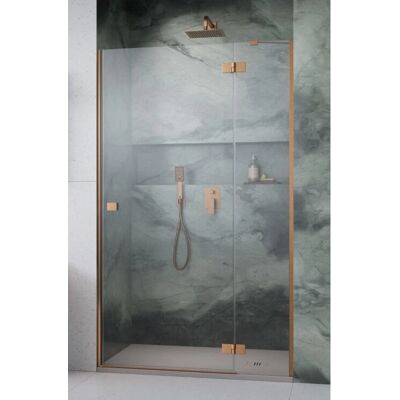 Radaway - Essenza DWJ - Szczotkowana miedź - 90cm - Shower door Radaway - Essenza DWJ - Szczotkowana miedź - 90cm - Shower door