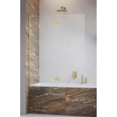 Radaway - Essenza Brushed Gold PND II - 130 cm - Kabina prysznicowa Radaway - Essenza Brushed Gold PND II - 130 cm - Kabina prysznicowa