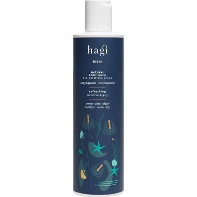Hagi Cosmetics Hagi Ahoj Kapitanie REINIGUNGSGEL FÜR MÄNNER 300 ML Hagi Cosmetics Hagi Ahoj Kapitanie REINIGUNGSGEL FÜR MÄNNER 300 ML
