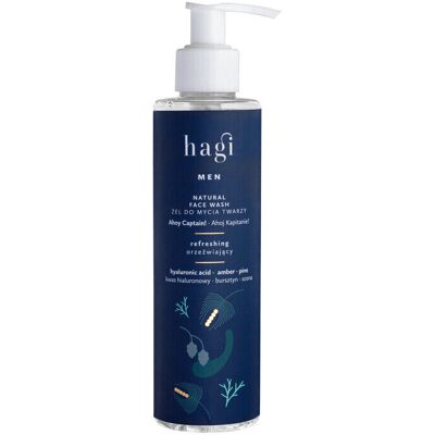 Hagi Cosmetics AHOJ KAPITANIE Gesichtsreinigungs-Gel - Männer Erfrischend 200 ml Hagi Cosmetics AHOJ KAPITANIE Gesichtsreinigungs-Gel - Männer Erfrischend 200 ml