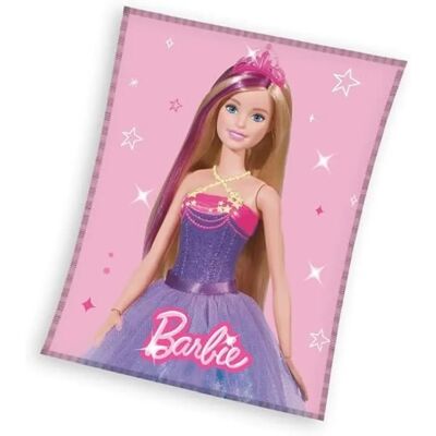 Barbie Model - Růžová fleecová deka - Deka Barbie Model - Růžová fleecová deka - Deka
