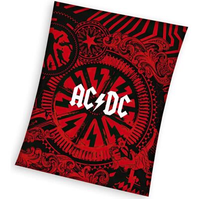 ACDC Fleecefilt 150 x 200 cm - Fleece Blanket ACDC Fleecefilt 150 x 200 cm - Fleece Blanket