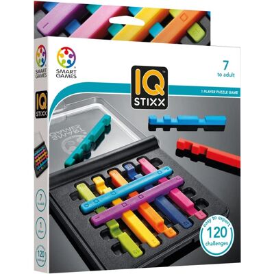 Smart Games IQ Stixx - Gra logiczna - 120 łamigłówki - Podróżne Smart Games IQ Stixx - Gra logiczna - 120 łamigłówki - Podróżne