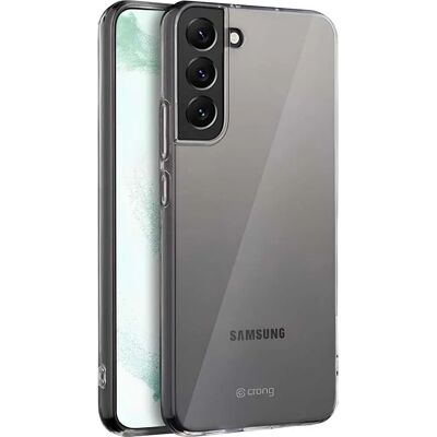 Coque fine Crong Crystal - Étui transparent pour Samsung Galaxy S22+ - Protège l'appareil - Publicité Coque fine Crong Crystal - Étui transparent pour Samsung Galaxy S22+ - Protège l'appareil - Publicité