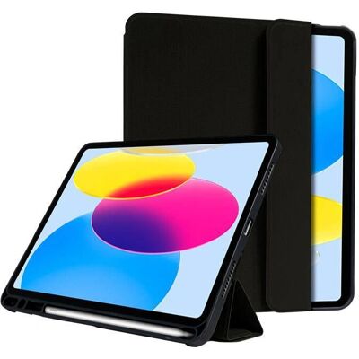 Étui FlexFolio Crong pour iPad - Noir - iPad 10,9" 2022 - Publicité Étui FlexFolio Crong pour iPad - Noir - iPad 10,9" 2022 - Publicité