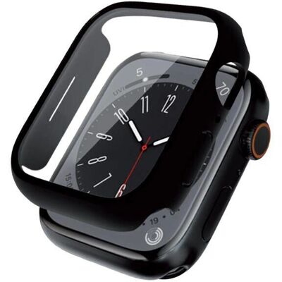 Crong Étui hybride noir 44mm pour Apple Watch - Publicité Crong Étui hybride noir 44mm pour Apple Watch - Publicité
