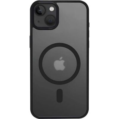 Coque Crong iPhone 15 Plus MagSafe - Noir - Étui - Publicité Coque Crong iPhone 15 Plus MagSafe - Noir - Étui - Publicité