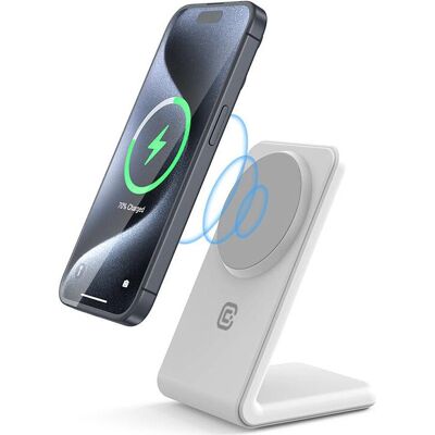 Soporte MagSpot Crong - Cargador inalámbrico para iPhone y AirPods Soporte MagSpot Crong - Cargador inalámbrico para iPhone y AirPods