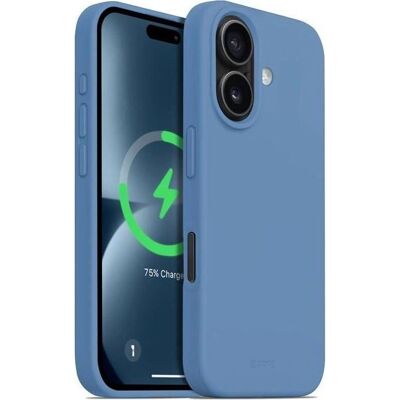 Crong iPhone 16 Magnethülle - Blau, MagSafe kompatibel Crong iPhone 16 Magnethülle - Blau, MagSafe kompatibel