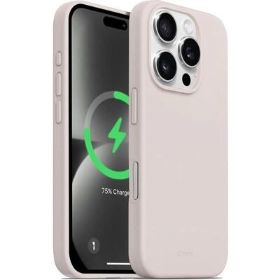 Crong iPhone 16 Pro Max Sand Pink Magnetfallhülle Crong iPhone 16 Pro Max Sand Pink Magnetfallhülle
