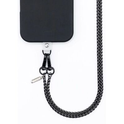 Crong Crgcrbd01 Accessoires connectés - Chaîne universelle pour téléphone 120cm noir - Publicité Crong Crgcrbd01 Accessoires connectés - Chaîne universelle pour téléphone 120cm noir - Publicité