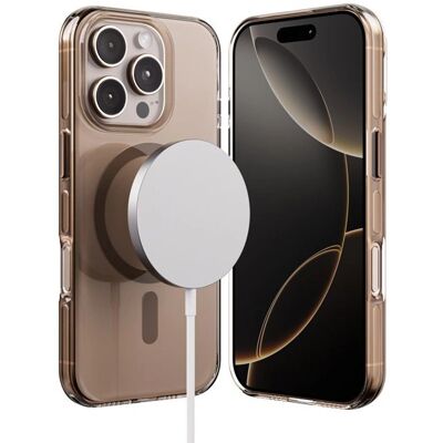 Custodia MagSafe Beige per iPhone 16 Pro Max Custodia MagSafe Beige per iPhone 16 Pro Max
