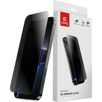 Crong Yksityisyydensuoja Näytönsuojus Iphone 16 Pro - 3D Armor Kivi Crong Yksityisyydensuoja Näytönsuojus Iphone 16 Pro - 3D Armor Kivi
