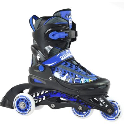 No Name Outrace Funny Blue PW-117J Rollschuhe - Verstellbare Größe No Name Outrace Funny Blue PW-117J Rollschuhe - Verstellbare Größe