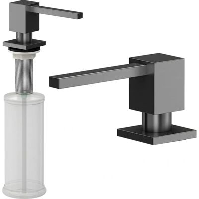 Quadron MFT002-GM Spender - Seifenspender, Graphit, 500 ml Quadron MFT002-GM Spender - Seifenspender, Graphit, 500 ml