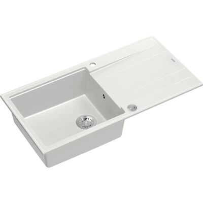 Quadron Evan 146 XL Zweischen - Robuster Keramikspüle Quadron Evan 146 XL Zweischen - Robuster Keramikspüle