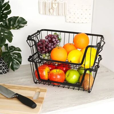 Vilde - Cages loft fruits et légumes - Basket - Publicité Vilde - Cages loft fruits et légumes - Basket - Publicité