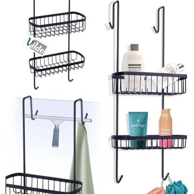 Étagères de salle de bain B2X - Rangement élégant et durable - Publicité Étagères de salle de bain B2X - Rangement élégant et durable - Publicité