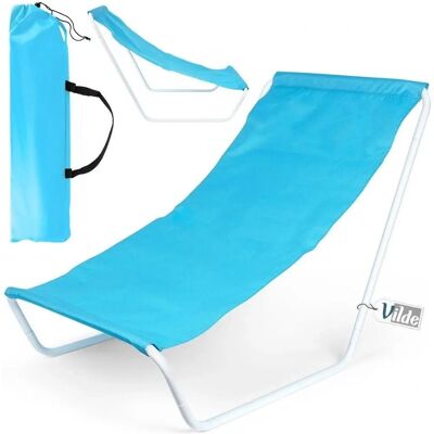 B2X Modell - Klappbarer Strandstuhl - Metallrahmen - Tragetasche B2X Modell - Klappbarer Strandstuhl - Metallrahmen - Tragetasche