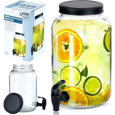 B2X Récipient à boissons - Limonnade d'été et feu de camp - Publicité B2X Récipient à boissons - Limonnade d'été et feu de camp - Publicité