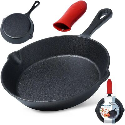 B2X Gusseisenpfanne 20 cm - Für Induktion und Backofen geeignet B2X Gusseisenpfanne 20 cm - Für Induktion und Backofen geeignet