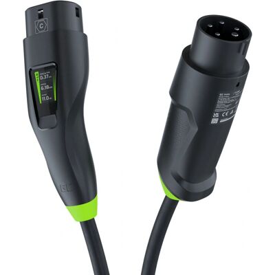Green Cell EVGC01 Ladekabel für Elektrofahrzeuge - 7 m, Schwarz, Typ 2 Green Cell EVGC01 Ladekabel für Elektrofahrzeuge - 7 m, Schwarz, Typ 2