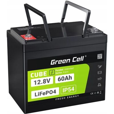 Green Cell LFPGC12V60AH - Lithiumakku 12,8V Green Cell LFPGC12V60AH - Lithiumakku 12,8V