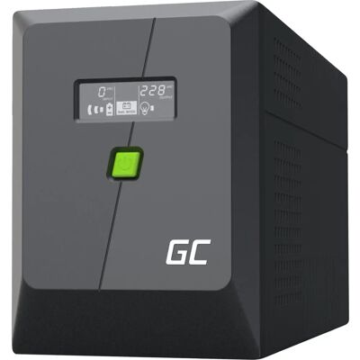 Green Cell UPS 1,5kVA - Oavbruten strömförsörjning Green Cell UPS 1,5kVA - Oavbruten strömförsörjning