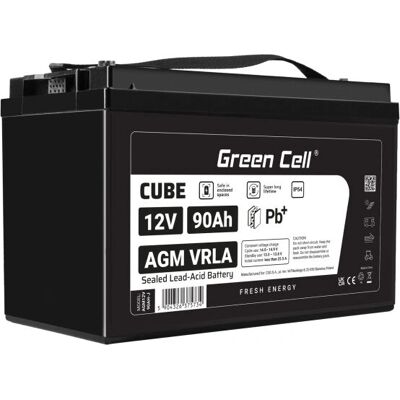 Green Cell - AGM12V90AH-J - 12 V - USV-Batterie Green Cell - AGM12V90AH-J - 12 V - USV-Batterie