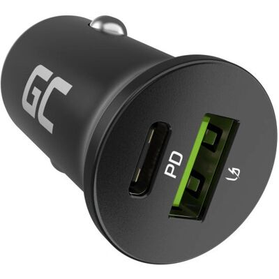 Green Cell Gc Cadm-GC-38AC - Chargeur USB - 38 W - Noir Green Cell Gc Cadm-GC-38AC - Chargeur USB - 38 W - Noir