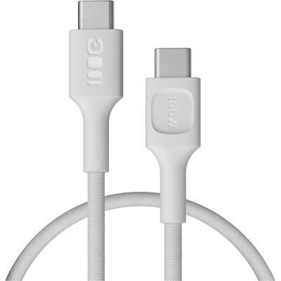 GREEN CELL GC KAB100PS30SW - Câble USB-C - Blanc - 100W - 0,3m - Type de produit GREEN CELL GC KAB100PS30SW - Câble USB-C - Blanc - 100W - 0,3m - Type de produit