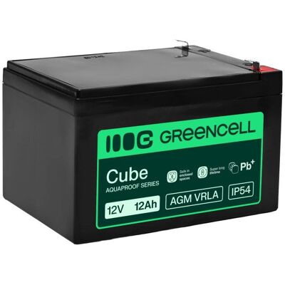 Green Cell - AGM VRLA 12V 12Ah - 12V 12Ah - 151x98.5x95 mm - Batteria Green Cell - AGM VRLA 12V 12Ah - 12V 12Ah - 151x98.5x95 mm - Batteria