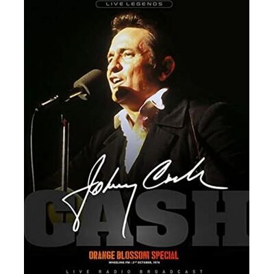 Johnny Cash - Orange Blossom Special - Vinyle Coloré - Type de Produit - Publicité Johnny Cash - Orange Blossom Special - Vinyle Coloré - Type de Produit - Publicité