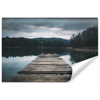 Doboxa Houten Steiger Over Meer - Fotobehang 416x254cm Doboxa Houten Steiger Over Meer - Fotobehang 416x254cm
