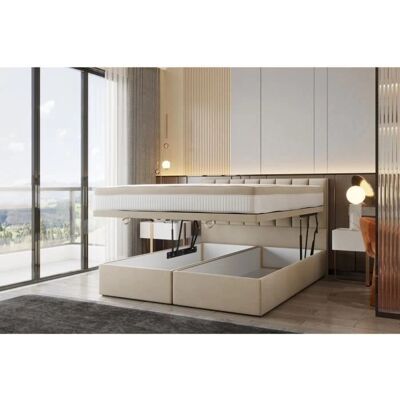 Trada - Boxspringbett 180x200 - Bettkasten - Boxspringbett - Publicité Trada - Boxspringbett 180x200 - Bettkasten - Boxspringbett - Publicité